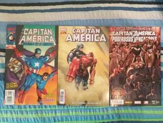Lote de grapas del Capitan América de Marvel Comic