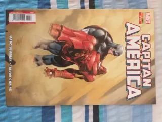 Lote de grapas del Capitan América de Marvel Comic