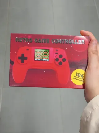 Consola Retro Portátil Roja