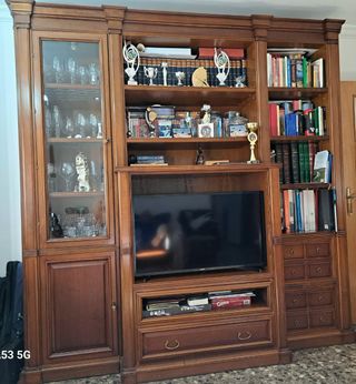 Mueble Boiserie Madera Cerezo