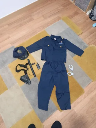 Disfraz Policía 4-6 años