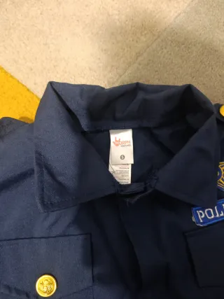 Disfraz Policía 4-6 años