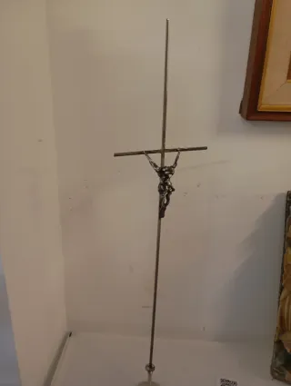 Crucifijo Metal Cristino Diez