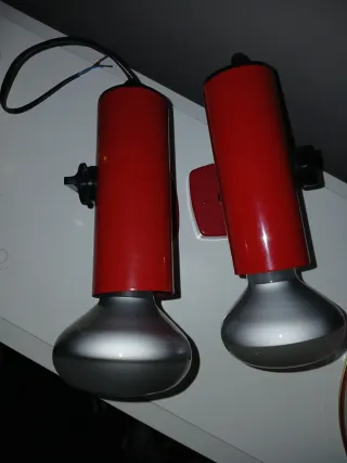 Coppia faretti targetti sankey rossi