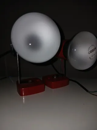 Coppia faretti targetti sankey rossi