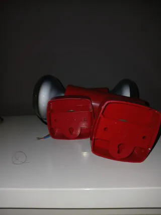 Coppia faretti targetti sankey rossi