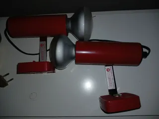 Coppia faretti targetti sankey rossi