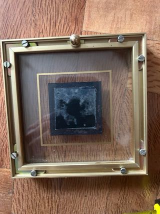 Cuadro Damasquinado Oro y Negro