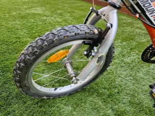 Bicicleta infantil 16 pulgadas naranja