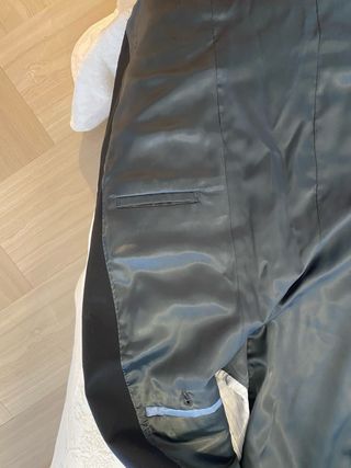 Traje hombre CARAMELO Talla 52 Negro