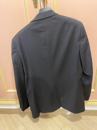 Traje hombre CARAMELO Talla 52 Negro
