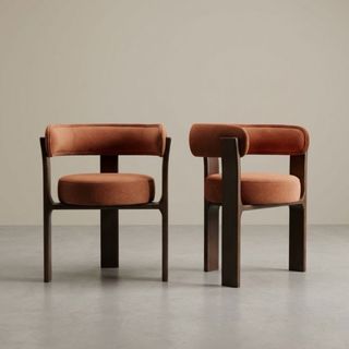 Silla Roma Aurea Tela y Madera