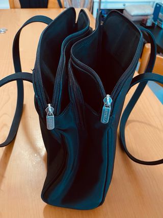 Borsa Estella nera impermeabile