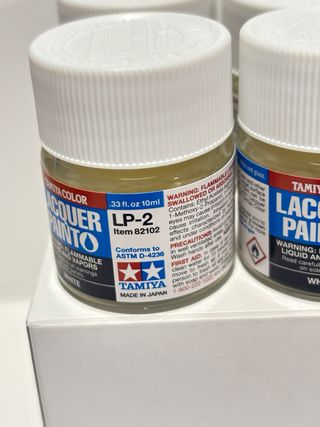 Tamiya Lacquer Paint LP-2 White (6pz) da 10 ml cad