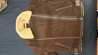 Chaqueta Aviador Marrón Talla S