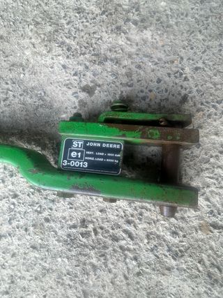 Barra de tiro John Deere