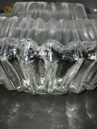 Plafoniera Murano Vetro Diamantato Anni '60