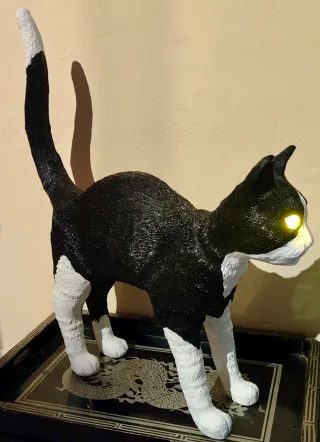 Lampada Seletti Jobby The Cat Nuova con Scatola.