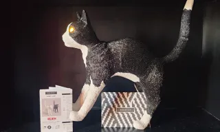 Lampada Seletti Jobby The Cat Nuova con Scatola.