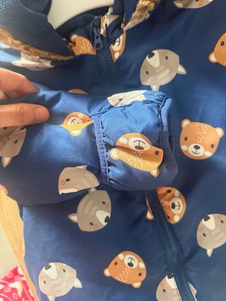 Buzo infantil estampado ositos y zorros 18/24m