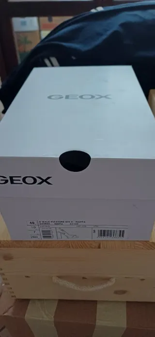 Scarpe Geox con plateau beige