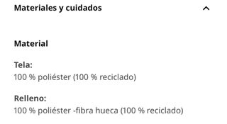 Edredón blanco de tela