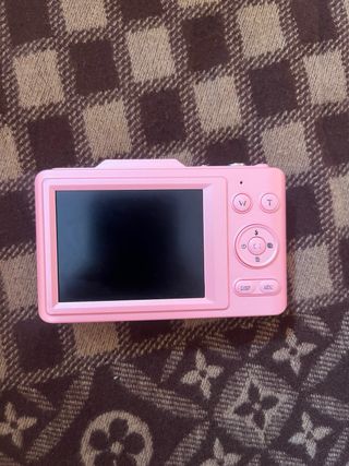 Cámara Digital Rosa 4K 16X Zoom