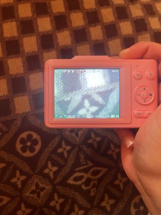 Cámara Digital Rosa 4K 16X Zoom