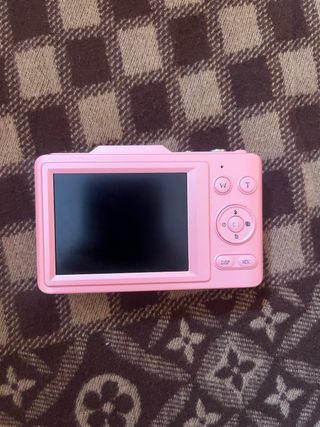 Cámara Digital Rosa 4K 16X Zoom