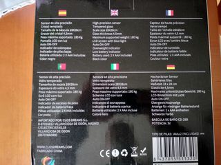 Báscula de Baño Digital LCD 180kg