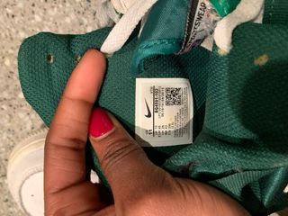 Nike Air Force 1 x NBA Verde Blanco