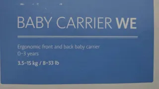 Mochila portabebés BabyBjörn Carrier We