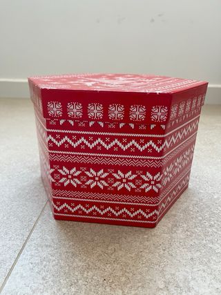 Bolas de Navidad Rojas y Blancas