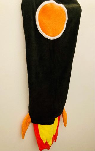 Manta saco cohete niños