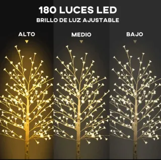 Árbol LED  Blanco