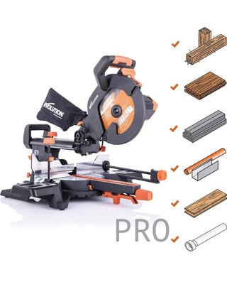 Ingletadora deslizante multimaterial - Evolution