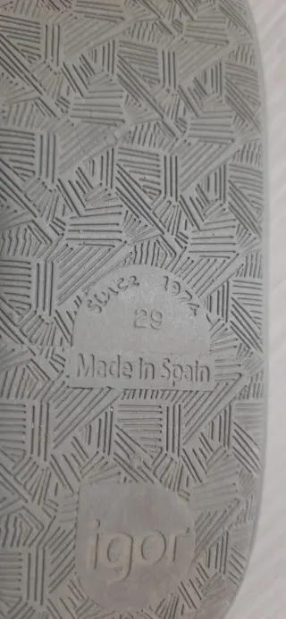 Zapatillas Igor Talla 29