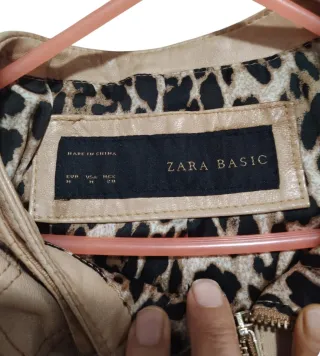 Chaqueta Biker Piel Cordero Zara Y2K