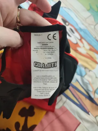 Disfraz Gormiti 4 años