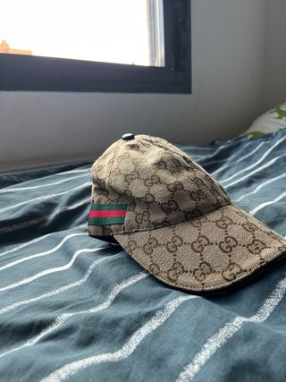 Berretto Gucci Beige e Marrone