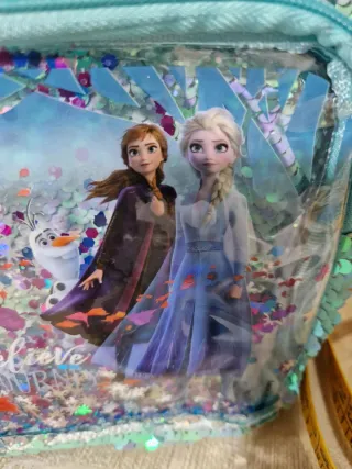 Zainetto Frozen con paillettes e immagine