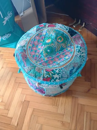 Puf Marroquí Multicolor