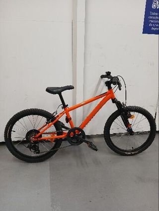 Bicicleta niños 20 Pulgadas MTB Rockrider ST 500 Naranja