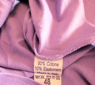 Maglietta Lilla Manica Lunga Scollo V