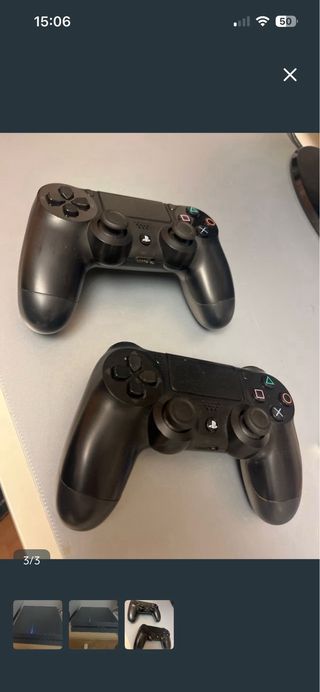 PS4 (Playstation 4) con 2 mandos