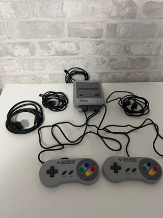Super Nintendo Mini (SNES) con 21 juegos