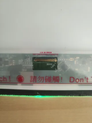 Pantalla portátil negra