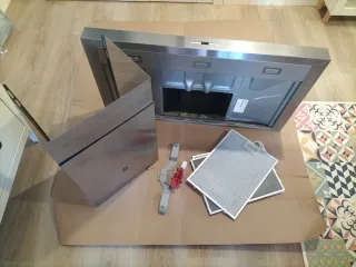 Campana extractora de acero inoxidable