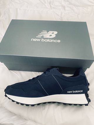 Zapatillas New Balance Azul/Blanco Talla 44.5