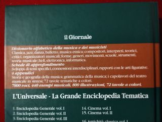 2 libri: L'universale della musica